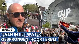 Feyenoordfan ondanks transplantatie naar huldiging: 'Nier of geen nier, mooi feestje!'