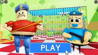 🍪 GRANDPA UPDATE BARRY 🧶 NEW SCARY OBBY FULL GAME (ROBLOX)