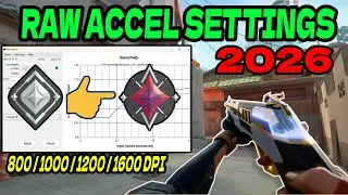 Best Valorant Raw Accel Settings | The BEST Raw Accel Guide