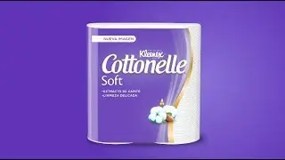 Conoce la nueva imagen de Kleenex® Cottonelle® Soft.​