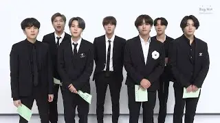 BTS (방탄소년단) 2021 NYEL Message for ARMY