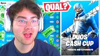 I Played the LAST Duos Cash Cup BEFORE FNCS... (FULL Tournament Fortnite Competitive)