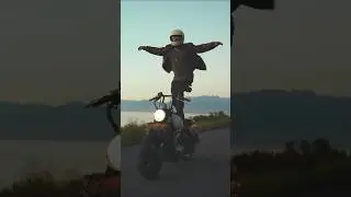 #Motorcycle #Surfing at 60 mph