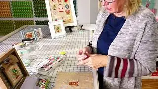 FlossTube #8 - How to Display Your Cross-stitch with Kimberly - Fat Quarter Shop