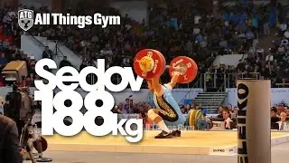 Vladimir Sedov (KAZ, 94kg) 188kg Snatch Almaty 2014 w/ Slow Motion