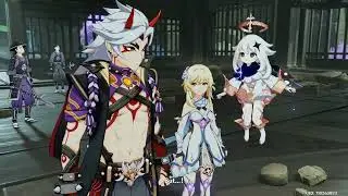 Itto and Takuya Cutscene - Genshin Impact