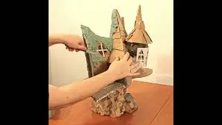 ❣DIY Fairy House Lamp Recycling TRASH❣