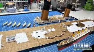 Agora Models Build the RMS Titanic - Pack 9 - Stages 45-50