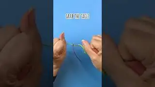 🪄🪢Magic Knot Tutorial | How to Join Yarn 🧶 #crochet #crochettutorial #yarn