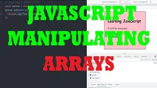 JAVASCRIPT TUTORIALS - MANIPULATING ARRAYS #35