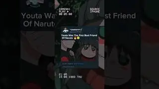 Youta Was The First True Friend Of Naruto 🔥🥺 