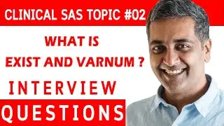 SAS Clinical interview topic #02 EXIST and VARNUM