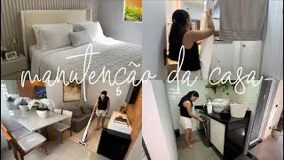Vlog rotina da manhã, manutenção diária da casa 🏠