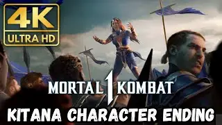 Kitana Character Ending | Mortal Kombat 1 4K Clips (Kitana Tower Ending)
