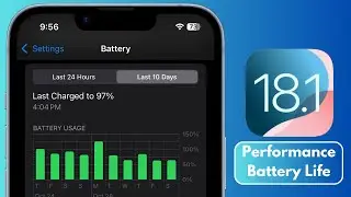 iOS 18.1 Battery Life, Performance (After 5 Days)