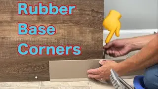 Easiest way to do cove base corners fast