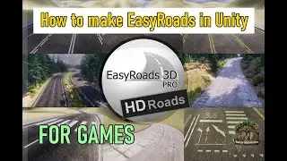 How to make 3D Easy Roads in Unity for Game Assets Design