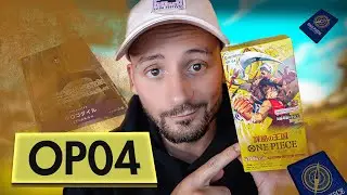Ouverture d'une display One Piece OP04 ! On avance la collection !