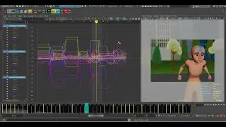 How Graph Editor Behaves in Autodesk Maya....!!