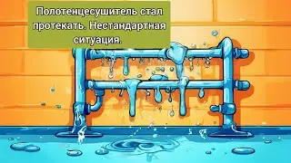 Проблемный полотенцесушитель. Мой первый опыт починки. Нюансы сантеники.