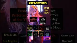 VOTE NOW!!! 20 votes/day during Happy Hour (details below) #mtv #vote #thewarning #fyp #martintw