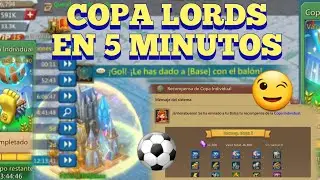 ⚽️ Completé súper rápido el evento del balón Copa Lords ⚽️ - Lords Mobile 👑
