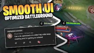 Enable SMOOTH UI in Mobile Legends | Optimized Battleground for Better FPS