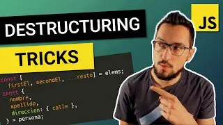 😮 DESTRUCTURING en JS con ARRAYS y OBJETOS 🟡 Javascript AVANZADO
