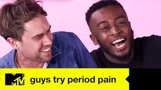 Guys Try Period Pain: 