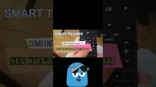 Como encender mi tv sin Control Remoto #shorts #controlremoto #aiwa