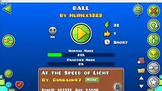 'ball' Showcase // Level by HliHex1323 // Geometry Dash 2.204