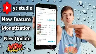 wow😮 || yt studio New feature 🔥| Monetization New update