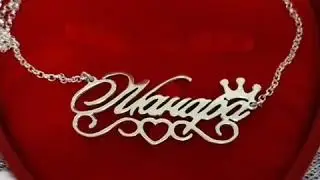Именные Подвески(Кулон и цепочка)