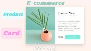Product Card for ecommerce by css html #css #html #coding #card #ecommerce #responsive
