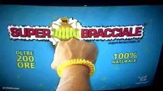 Superbracciale - Pubblicità reti Mediaset Meteo
