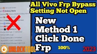 Vivo Bypass Frp New Security Blocked Open Setting App 1-Click Browser UnlockTool.