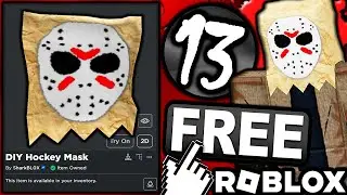 I BROUGHT BACK THIS OLD ROBLOX TRADITION! FRIDAY THE 13TH! HOW TO GET THE DIY Hockey Mask!