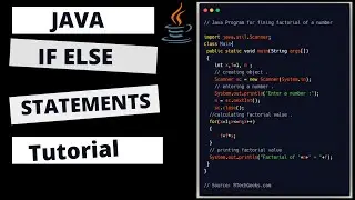 JAVA TUTORIAL: USING IF STATEMENTS IN JAVA (DUMMY SOLUTION TO REDUCE TRAFFIC USING IF STATEMENTS)