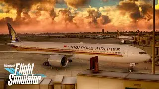 [MSFS 2020] London to Singapore | Full Flight | Singapore Airlines Boeing 777-300ER | Stunning 4K.