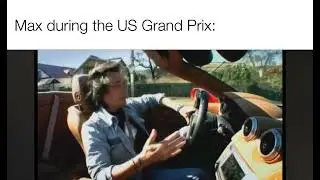Max Verstappen during the US GP