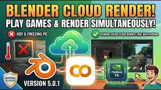 Blender cloud render | version 5.0.1