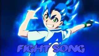 Beyblade burst Sparking AMV Hikaru Ashai - Fight Song+Shout outs