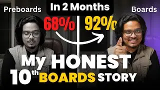 How I Scored 90% + in 2 Months! | Last 2 Months Class 10 Boards | My Honest Class 10 Story
