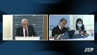 Director de la UIA en audiencia de seguimiento a las medidas cautelares ordenadas por la JEP