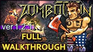 Зомботрон 3 - Полное прохождение ver 1.2.1 Zombotron 2019 PC. [Full walkthrough] (БЕЗ КОММЕНТОВ))