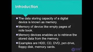 WEBINAR ON COMPUTER MEMORY
