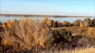 Вид на Волгу х. Бундин Астраханская область