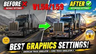 STOP Using Default Settings! Best ATS & ETS2 Graphics (1.58 - 1.59 Tested)