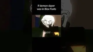 This is KRAZY! #roblox #bloxfruits #demonslayer #shorts
