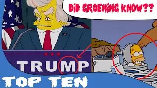 Top 5 SHOCKING Simpsons predictions! (Parody)